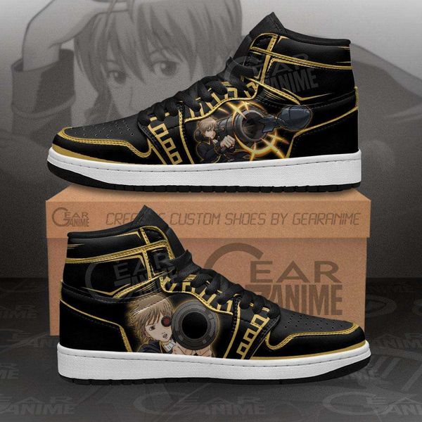 

okita sougo sneakers gintama custom anime sport shoes