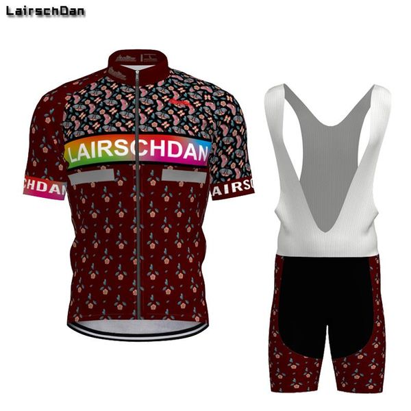 

racing sets sptgrvo cycling jersey men retro summer 2021 short sleeve set mountain bike mtb mujer suits, Black;blue