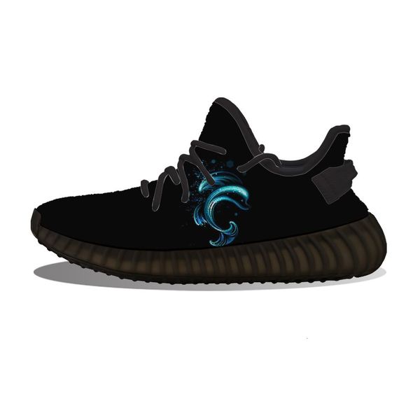 

diy custom beautiful dolphin running sho mh printed mens womens trainers outdoor sports sneakers