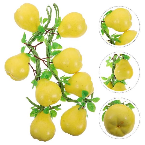 

party decoration 2pcs creative simulated fruits hanging ornaments realistic string decor