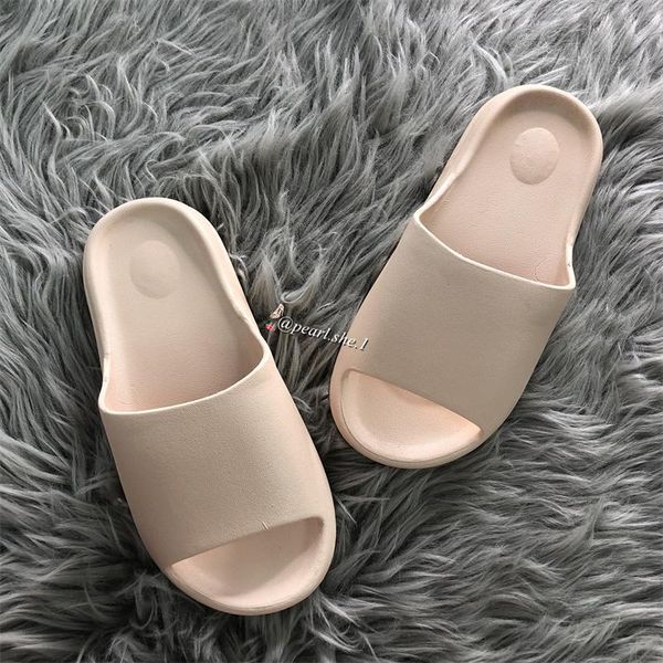 

slippers fashion brand summer beach soft sole slide women's sports shoes anti-slip great price luxury women, Black