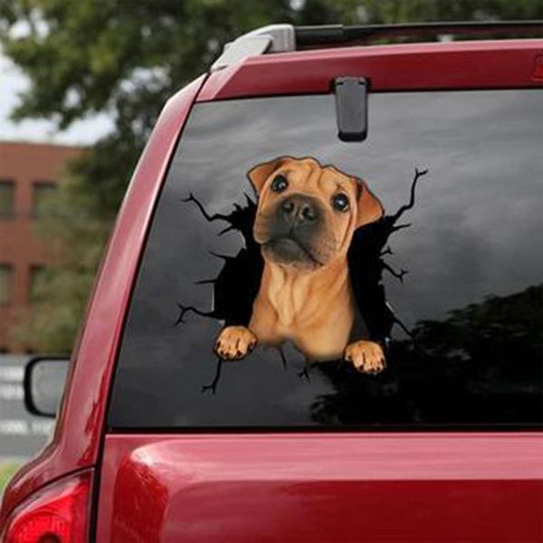 

wall stickers funny car electrostatic decorative glass window decal sticker adhesive simulation animal ornament da