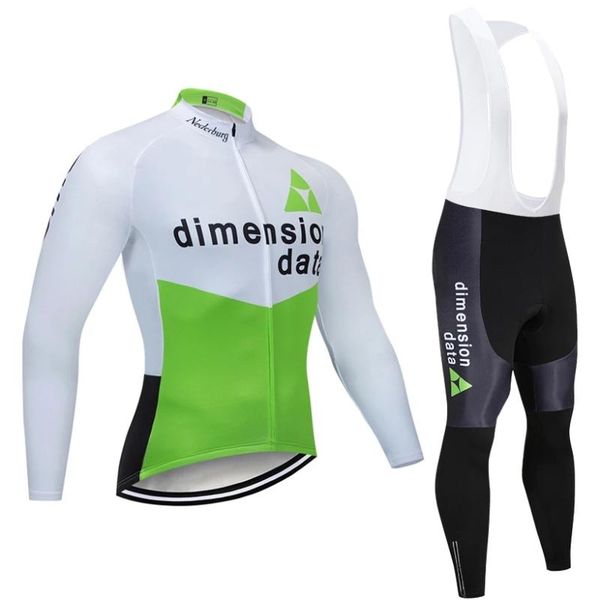 

racing sets 2021 data team cycling jacket 12d bike pants set ropa ciclismo mens winter thermal fleece pro bicycling jersey maillot wear, Black;blue
