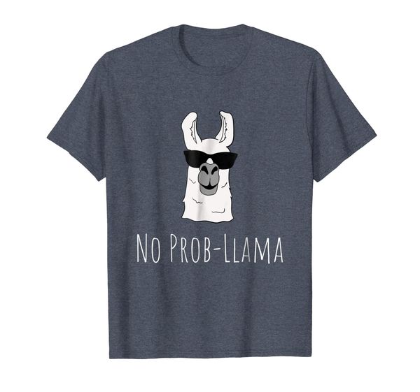 

No Prob-Llama No Problem Cute Funny Cool Llama Alpaca Shirt, Mainly pictures