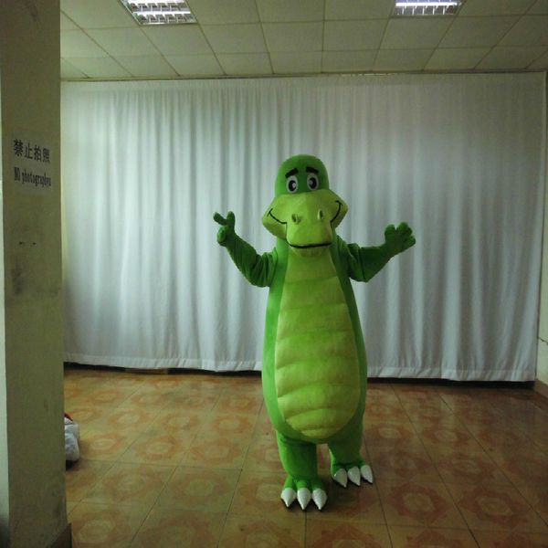 Mascot trajes crocodilo mascote traje traje festa jogo vestido roupas roupas carnaval halloween páscoa festival adultos