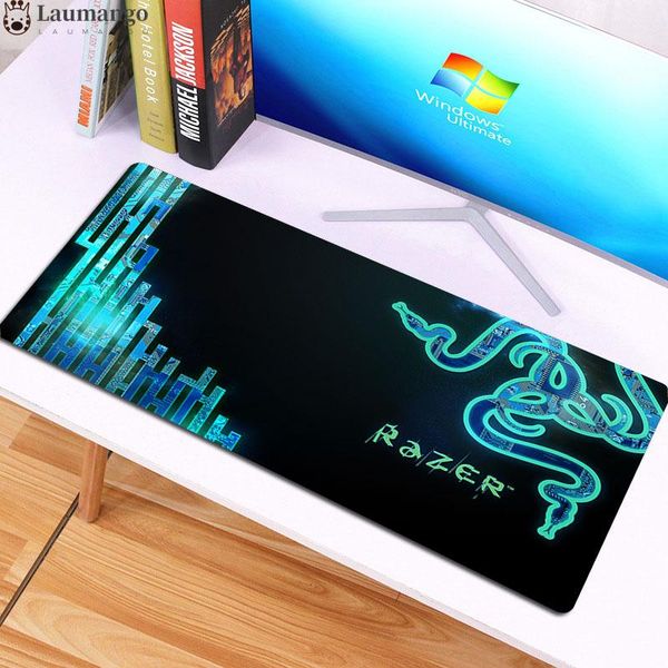 

mouse pads & wrist rests desk mat razer gamer girl kawaii gaming accessories pc mousepad complete keyboard game mausepad computer pad mice