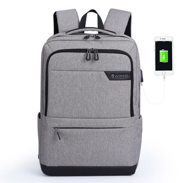 

backpack men usb charging for 15.6 inch lapwholesale travel nylon waterproof computer business school daypack