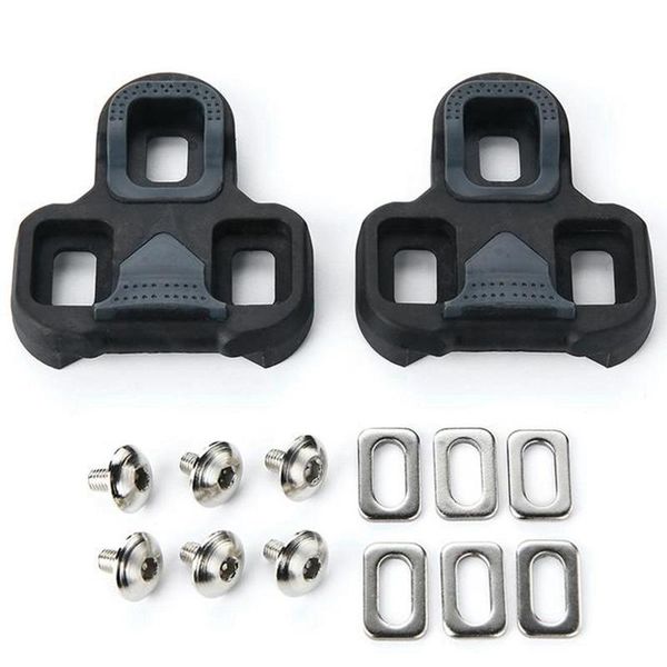 

bike locks self-locking bicycle pedal cleat 4.5 degree road lock plate for look keo nylon cycling cleats accessories