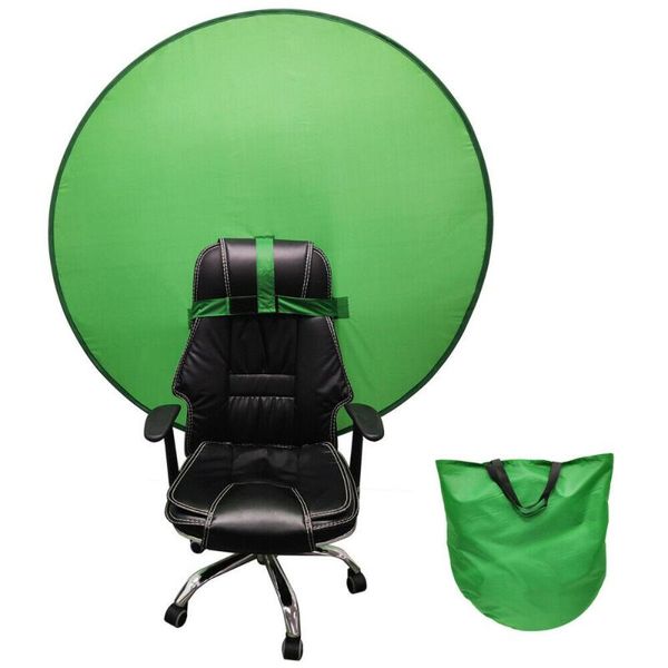 

party decoration chair foldable reflector home po opposite light board 2021 green background screen portable 4.65ft for video studio #z