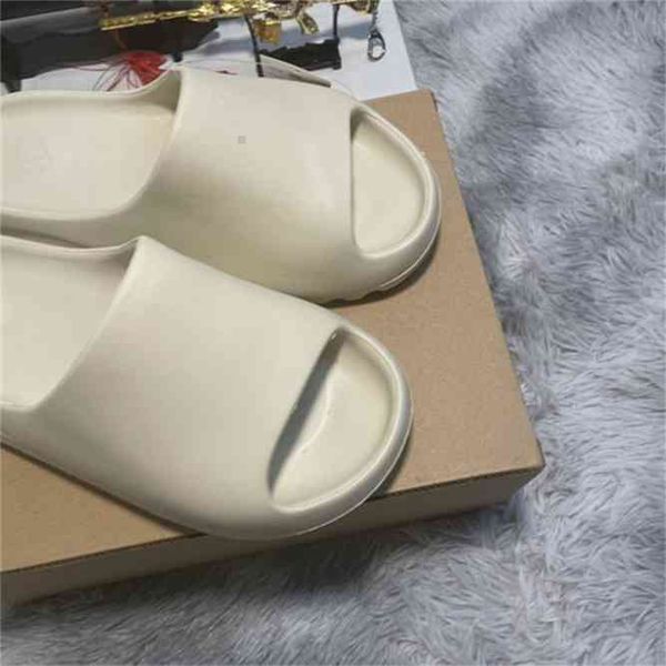 

fashion brand slippers foam men super great quality runner outdoor basketball football soccer sneakers sports sandal leisure gift summer par, Black