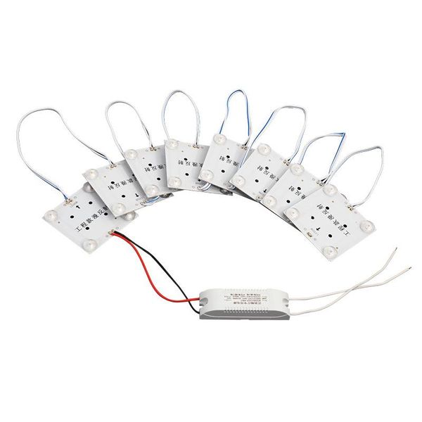 

strips 1set/8pcs 3030 diffuse light strip soft film ceiling block membrane droplight diode 220v led boxes
