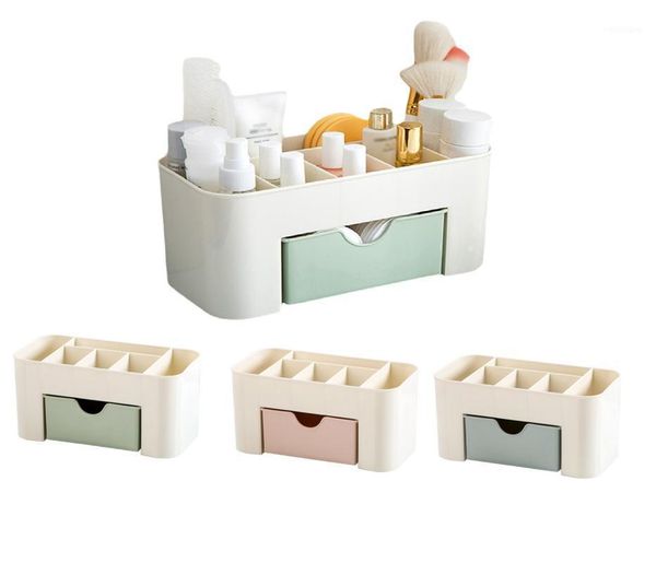 

makeup box organizer jewelry necklace nail polish plastic storage home deskfor women cosmetics fashion tool1