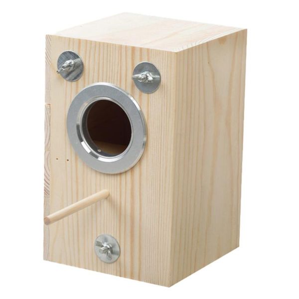 

bird cages 1pc wood nest creative birds incubator hatchery breeding box