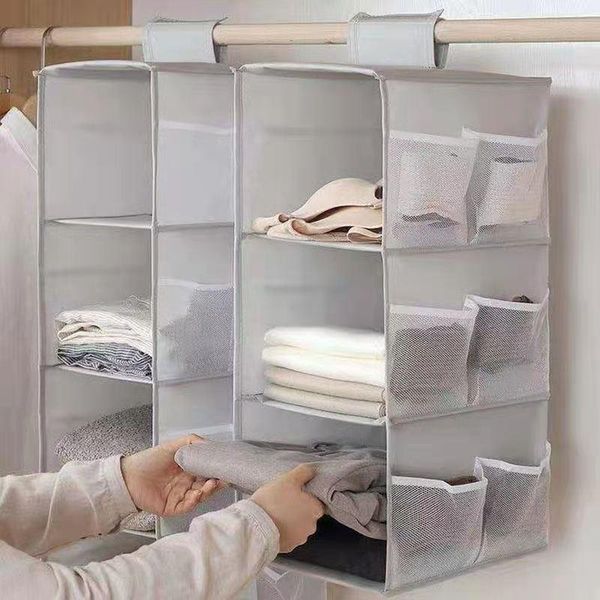 

storage bags bag pannier hanging shelving household socks underwear fabrics pure color japanese style multifunction receive artifact