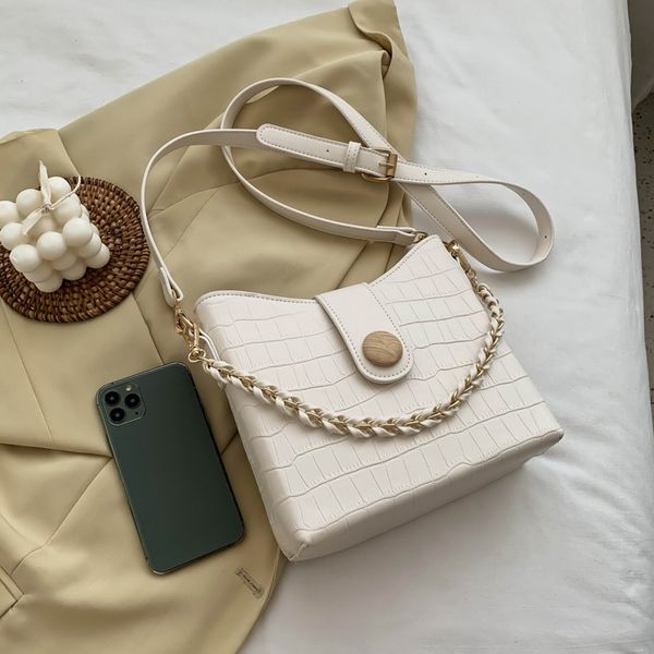 

female bag soft pu leather women cross body bag retro solid color ladies handbags fashion design stone pattern shoulder bags mmm