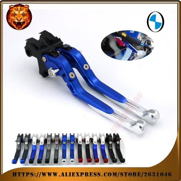 

motorcycle brakes for k1200gt k1200lt r1200rt adventure r1150r blue black adjustable folding extendable brake clutch lever
