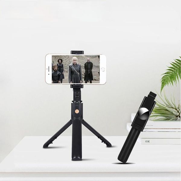 

selfie monopods mini portable bluetooth wireless stick tripod foldable ios android phone watch movies