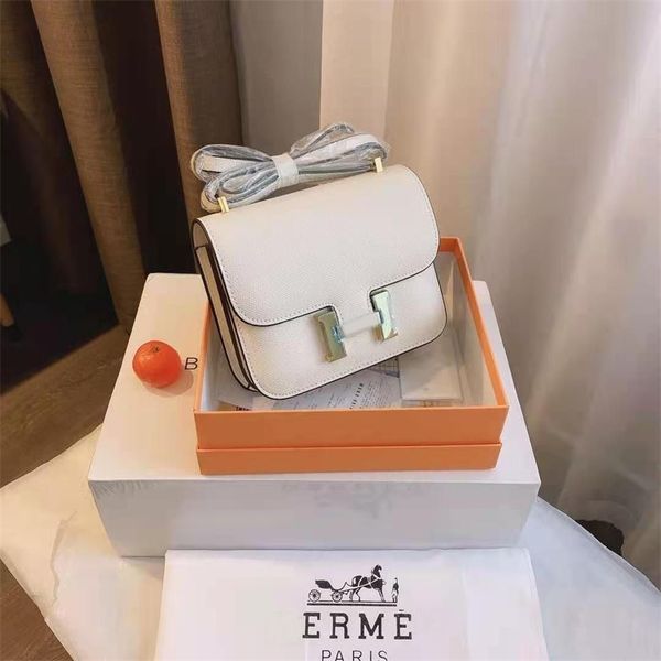 

handbag herme 2021 new women's pure leather retro single shoulder bag designers bags hileng