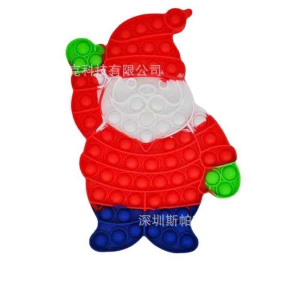 

santa claus rodent killing pioneer children's mental arithmetic deskpuzzle toy press decompression