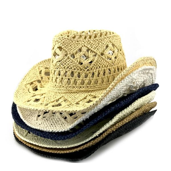 

wide brim hats fashion ribbon band belt women men felted cowboy straw caps vintage british elegant fascinator jazz winter fedora, Blue;gray