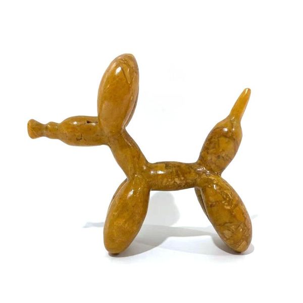 

decorative objects & figurines naturel picture stone hand crafted dog for gift _xcg