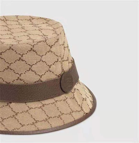 2022 дизайнеры буквенные ковша шляпа для мужчин женские складные колпачки черного рыбака пляж солнцезащитный козырь