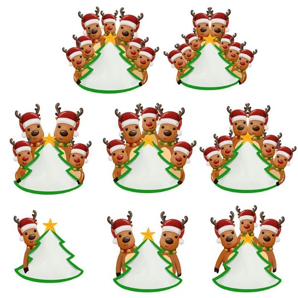 

christmas decorations 27re tree elk ornament resin pendant for xmas party home indoor outdoor front door decoration year gift