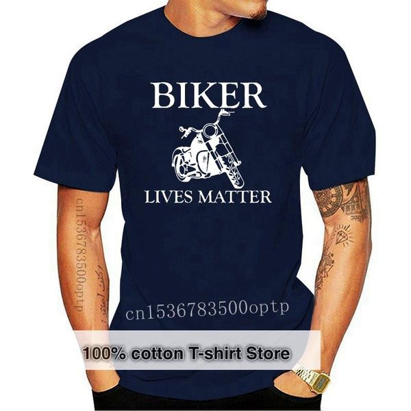 

men's t-shirts motorcycle biker lives matter blm tshirt, White;black