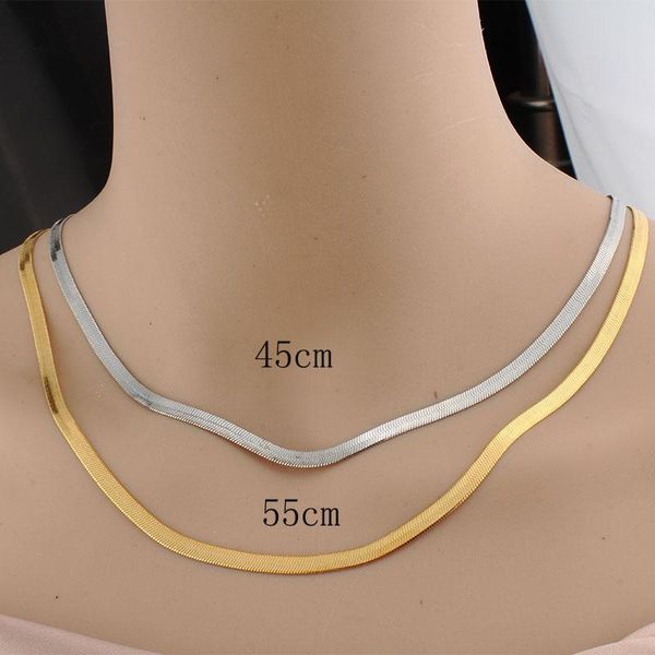 

ladies fashion multilayer snake chain necklace collar sweater party jewelry gift chains, Silver