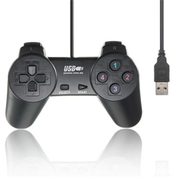

game controllers & joysticks 1pcs usb plug wired handle controller gamepad joystick for pc/usb/nes computer gaming accessories
