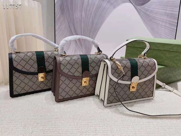 

women's leather shoulder bag, portable size 24cm