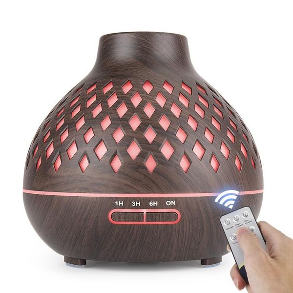 

essential oils diffusers mini portable hollow wood grain air humidifier usb mist maker aroma diffuser