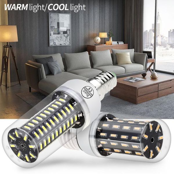 

bulbs wenni corn light 3w 5w 7w 9w lampada e14 led lamp e27 bulb 220v bombillas 38 55 78 88led candle for home smd 4014