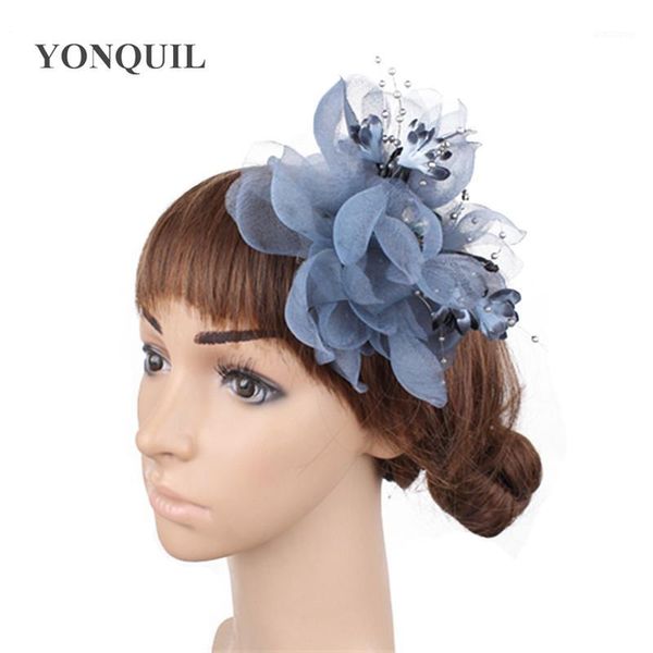 

gorgeous bride wedding flower headwear women party dinner fascinator accessories of for mariage corsage dress accessories1
