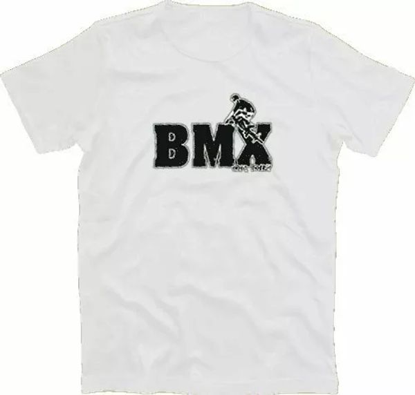 

bmx or die extreme sports speedbike skate t-shirt s-xxxl, White;black
