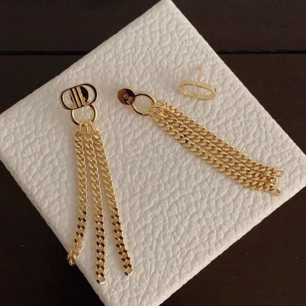 

aaa designer jewelry gold tassel temperament ruili long earrings, Silver