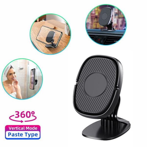 

cell phone mounts & holders car magnetic holder mount air vent bracket self-adhesive dashboard for mobile cellphone gps universal smartphone