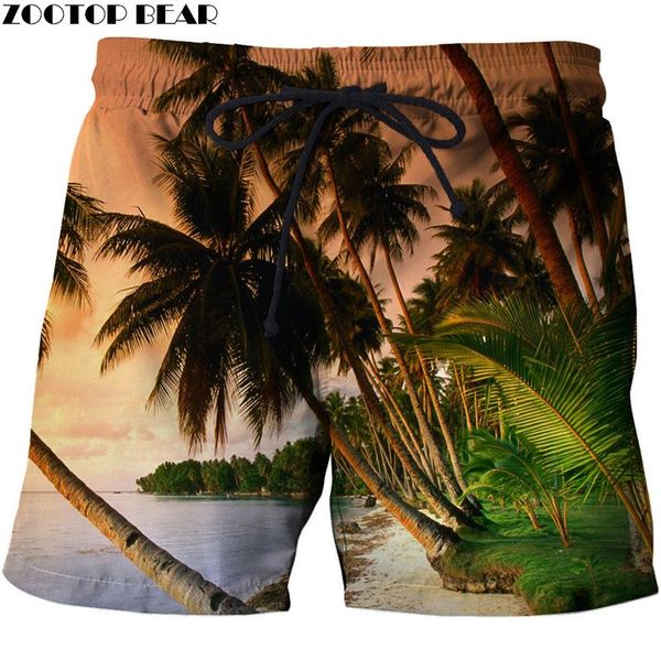 

casual vacat 3d printer men t -short summer beach male clothing loose short quick dry polyester drop ship bodybuilding breathabl men's, White;black