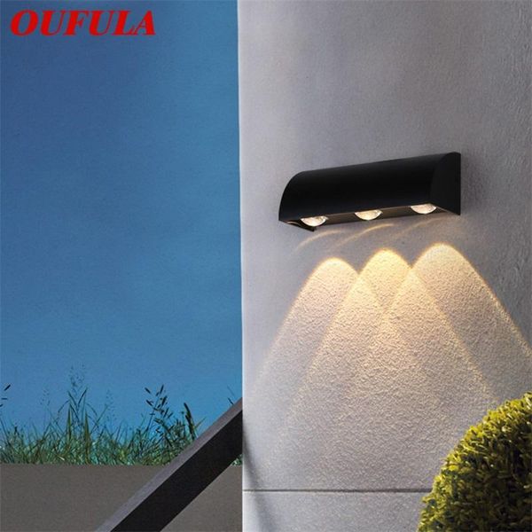 

outdoor wall lamp aluminum modern patio waterproof creative decorative for porch corridor aisle lamps