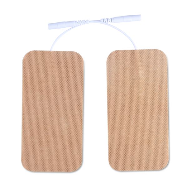 

10 pairs tens electrodes pads 5*10cm with plug hole 2.0mm for tens/ems machines