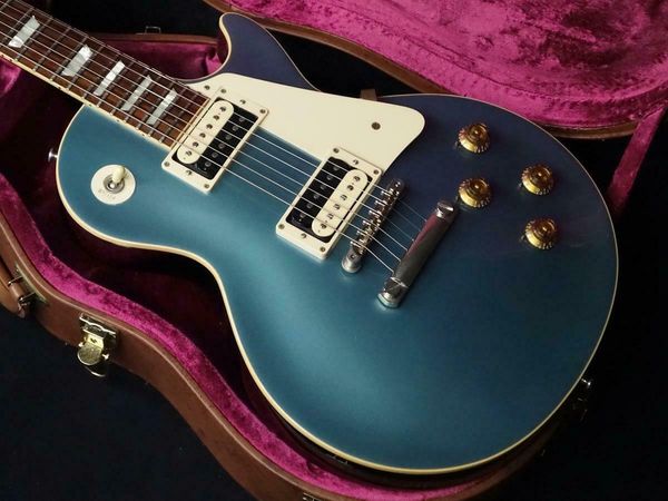 

custom shop hc 1957 les standard reissue pelham blue mod guitar