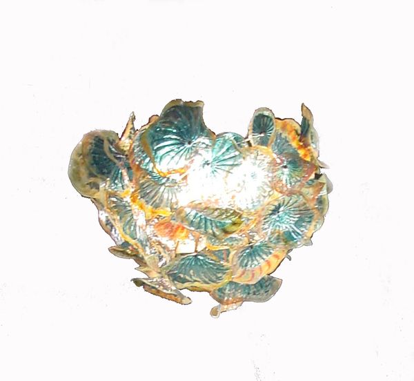 

murano glass flower chandelier lighting dining room lamps decoration