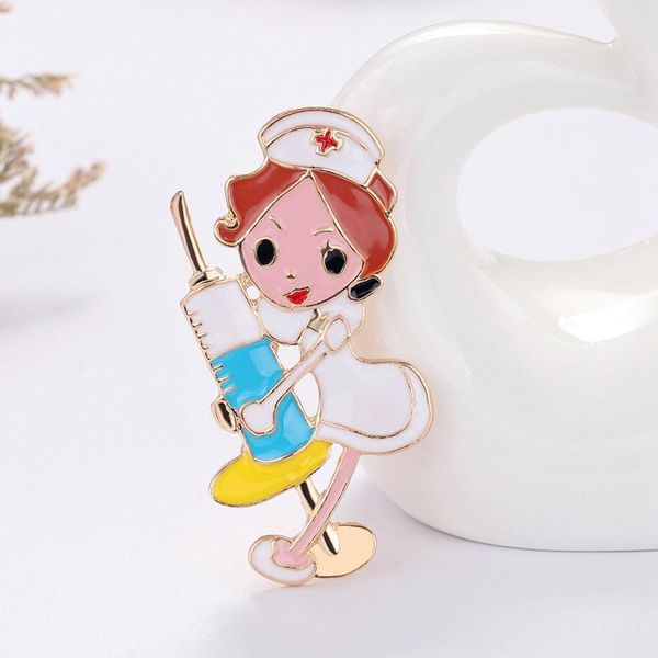 

pins, brooches design brooch cute girl pin fashion human style, Gray