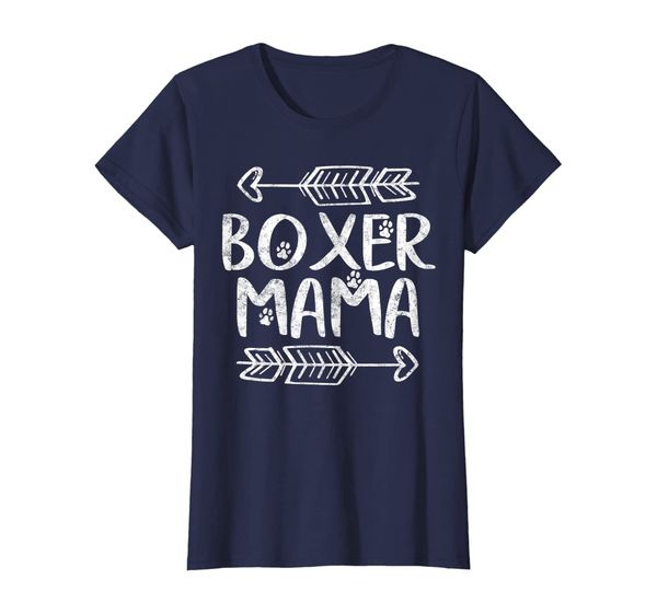 

Womens Boxer Dog Lover Owner Funny Boxer Dog Mom Gifts Boxer Mama T-Shirt, Mainly pictures
