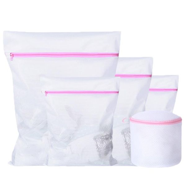 

laundry bags bag fine net set wash clothes thickening coarse mesh separately prevent from getting entangled