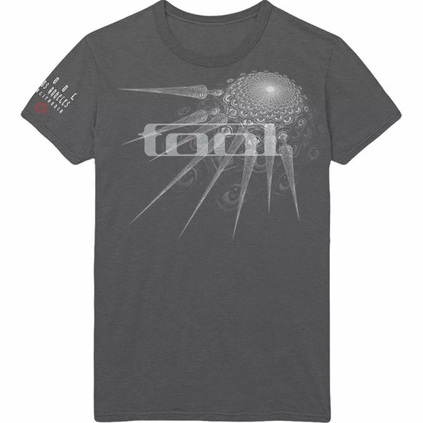 

official tool spectre spike t-shirt men unisex, White;black