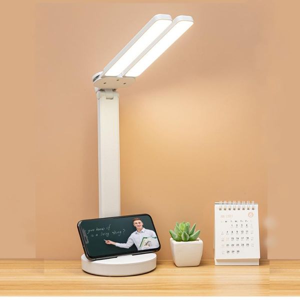 

table lamps 10w led lamp fold eye-care study read book 9 modes 3200k-6000k usb charged rechargeable desk light bedroom night