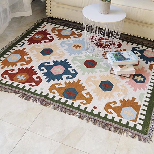 

blankets 2 sizes geometric throw blanket warm comfortable for bedspread sofa, artistic decor classic style sofa couch