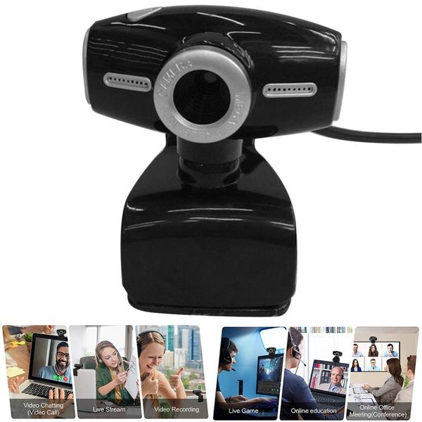 

webcams soonhua webcam usb 2.0 web camera clip-on with digital microphone cameras for computer pc lapdesk8mp 45fps