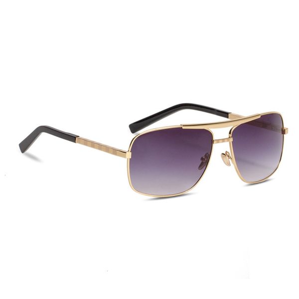 

sunglasses fashionable sun frames gold classic attitude sunglasses square metal frame fashion vintage style outdoor classical model 0259, Black
